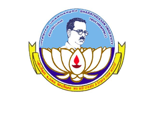 Bharatidasan university logo