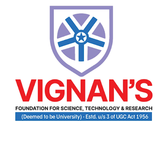 Vignans university logo